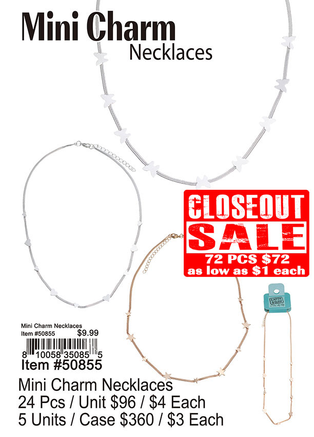 Mini Charm Necklaces (CL)