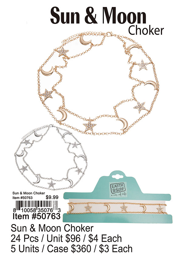Sun and Moon Choker