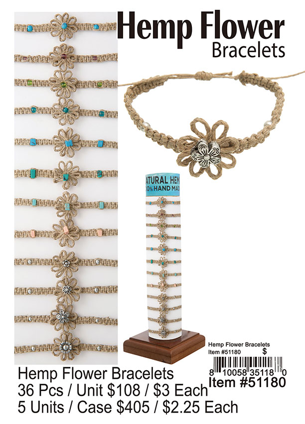 Hemp Flower Bracelets