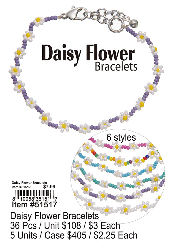 Daisy Flower Bracelets