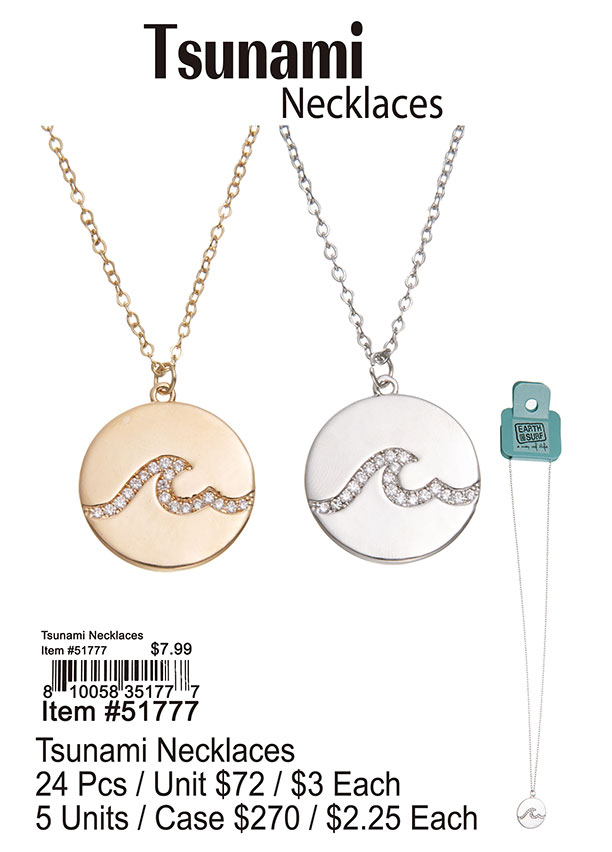 Tsunami Necklaces