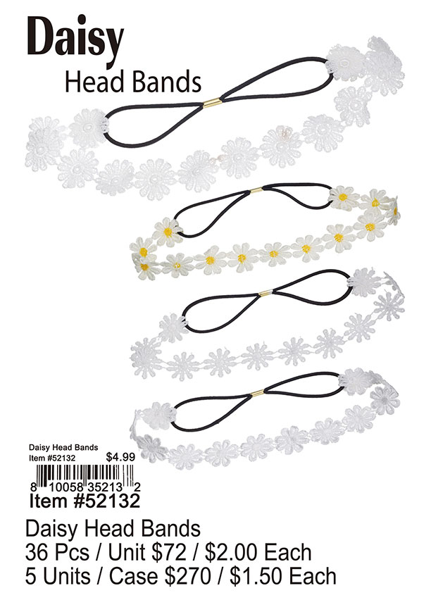 Daisy Head Bands