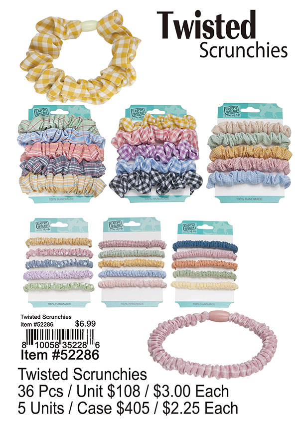 Twisted Scrunchies