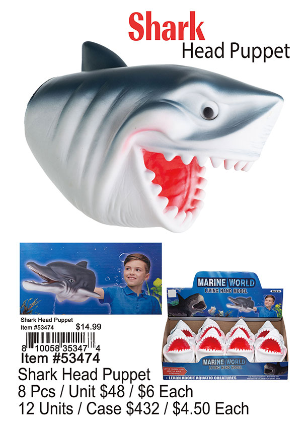 Shark Head Puppet