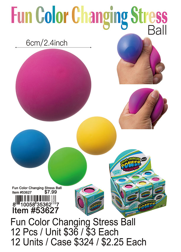 Fun Color Changing Stress Ball