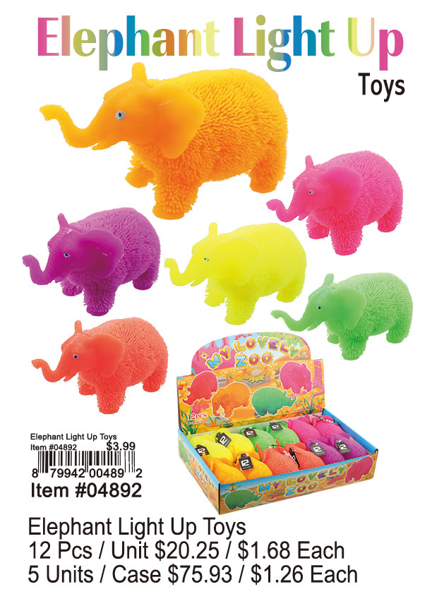 Elephant Light Up Toys