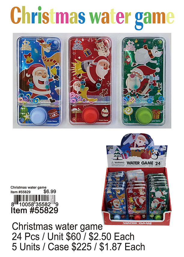 Christmas Water Game