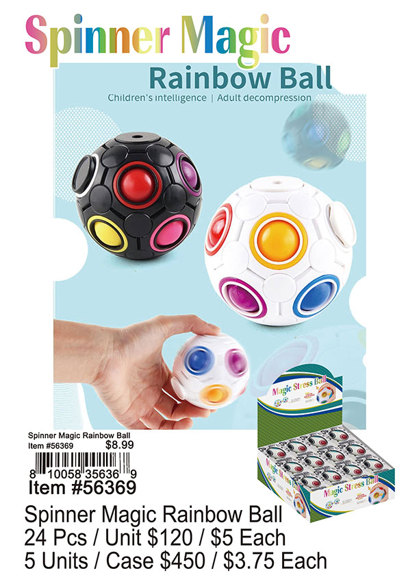 Spinner Magic Rainbow Ball