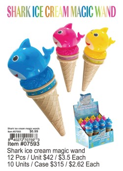 Shark Ice Cream Magic Wand