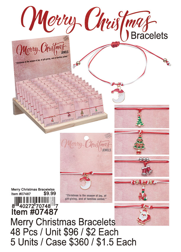 Merry Christmas Bracelets