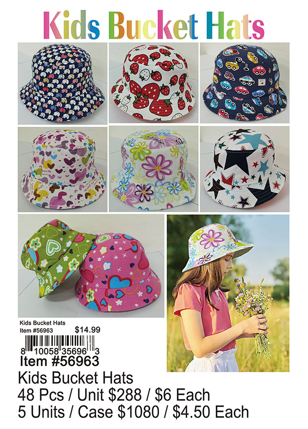 Kids Bucket Hats