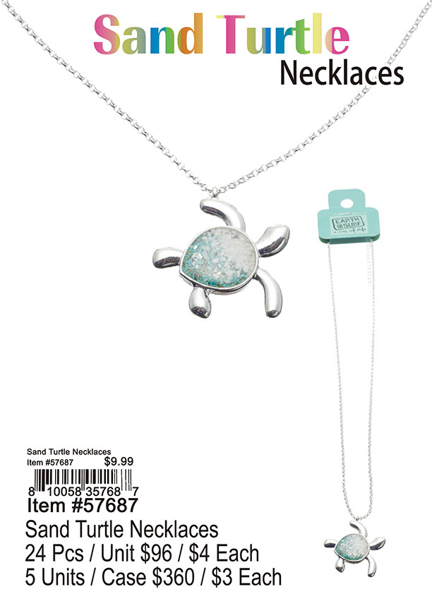 Sand Turtle Necklaces