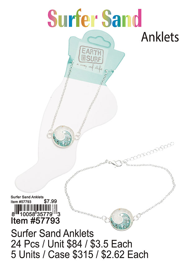 Surfer Sand Anklets