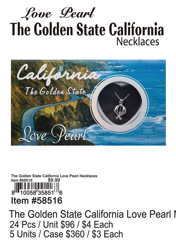 The Golden State California Love Pearl