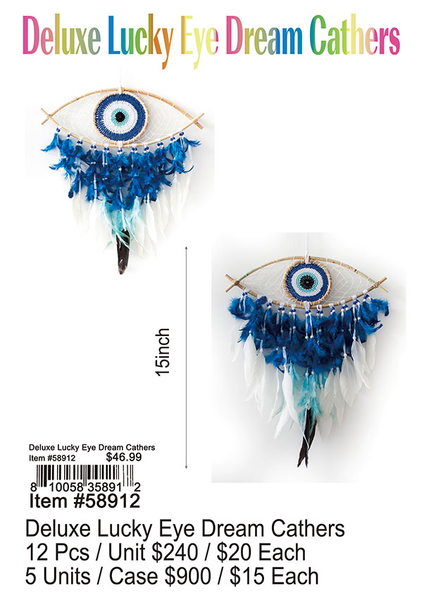 Deluxe Lucky Eye Dream Catchers