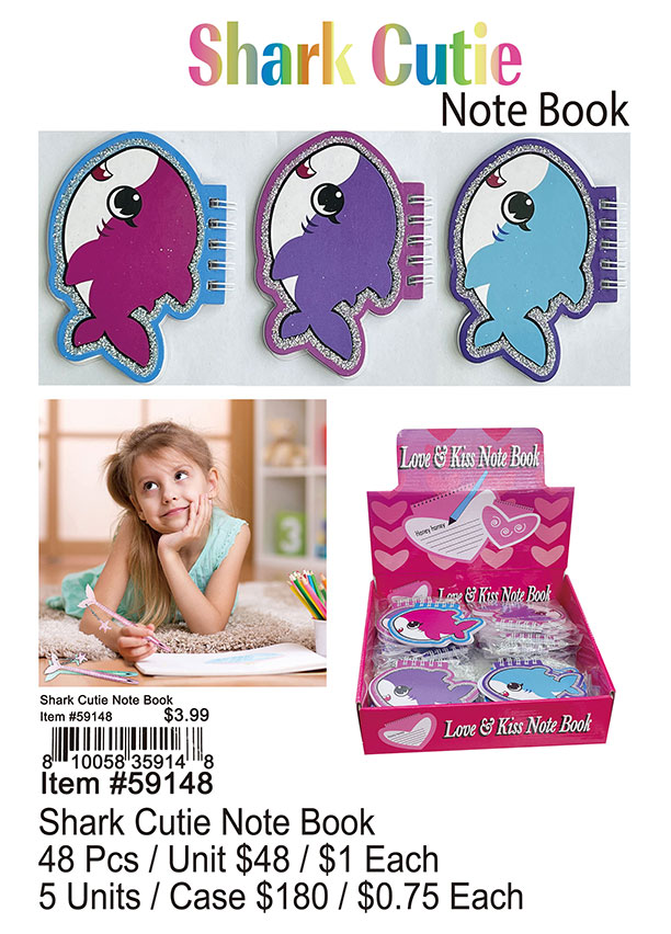 Shark Cutie Note Book