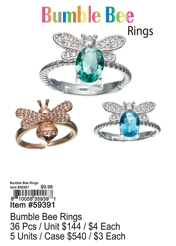 Bumble Bee Rings