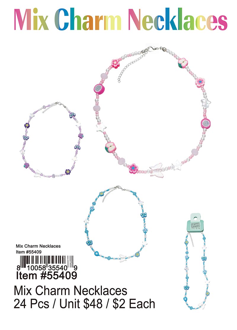 Mix Charm Necklaces