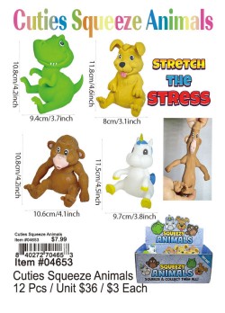 Cuties Squeeze Animals