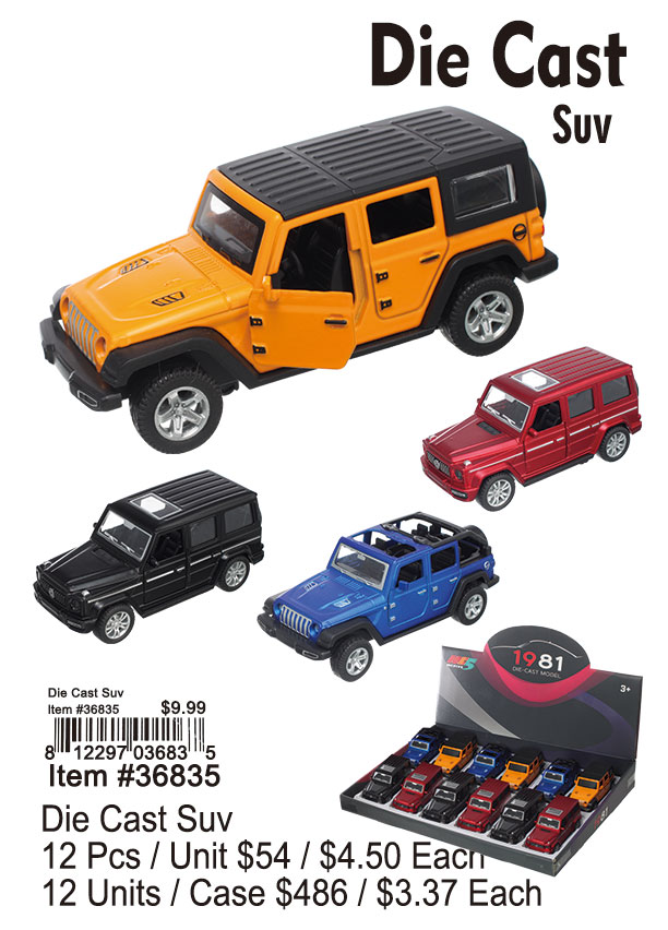 Die Cast SUV