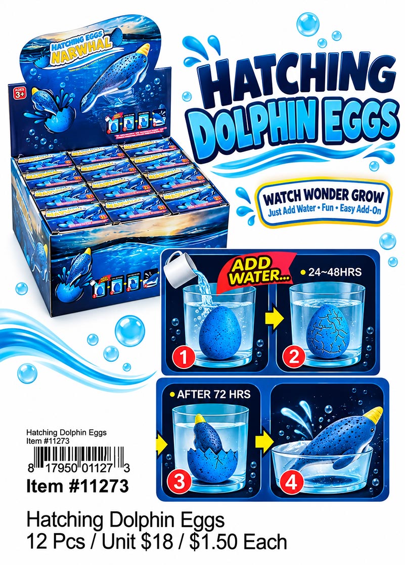 Hatching Dolphin Eggs
