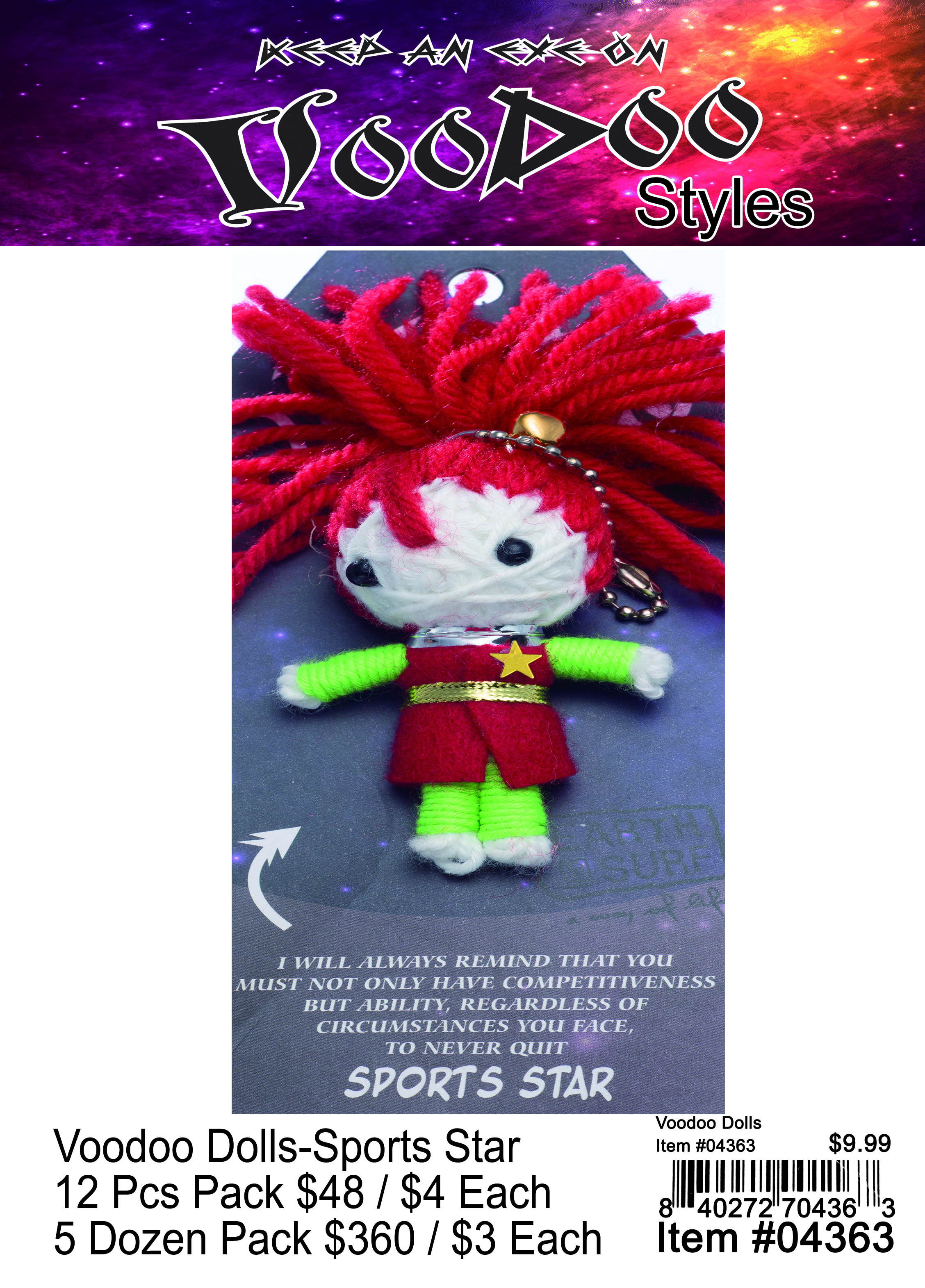 Voodoo Dolls-Sports Star