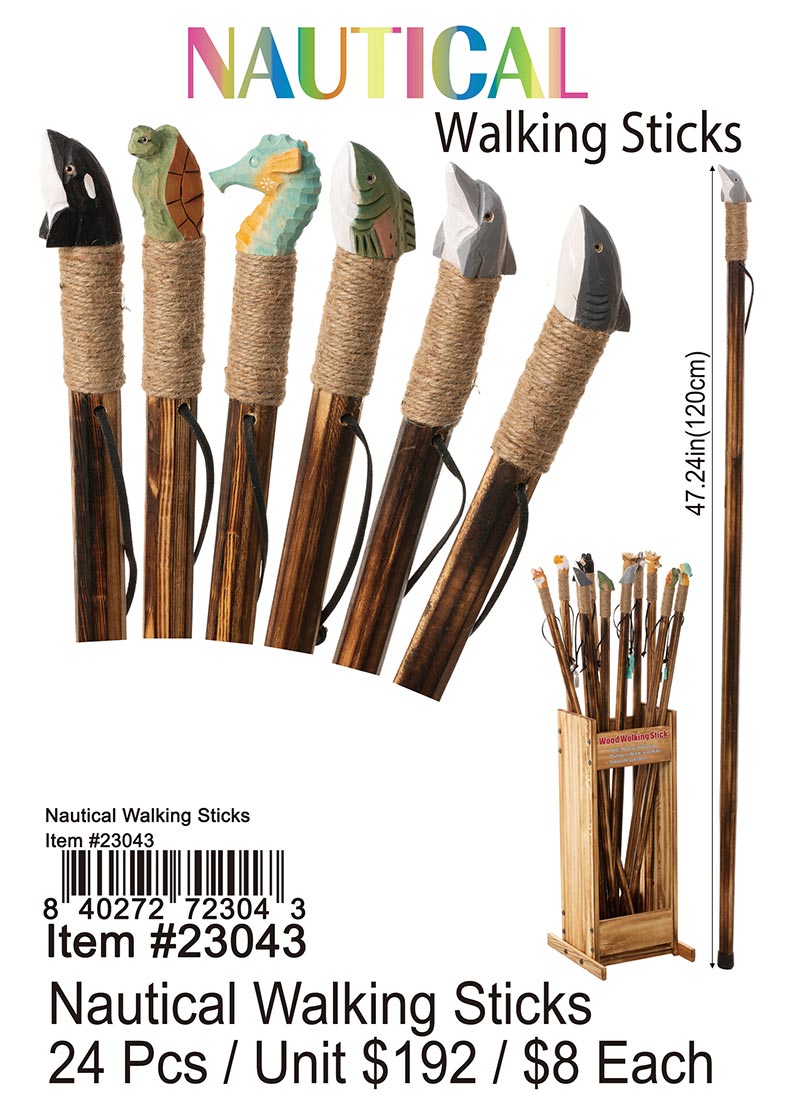Nautical Walking Sticks