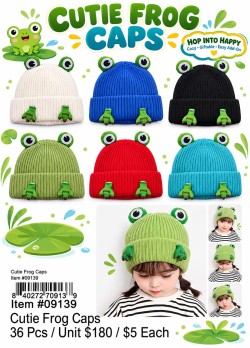 Cutie Frog Caps