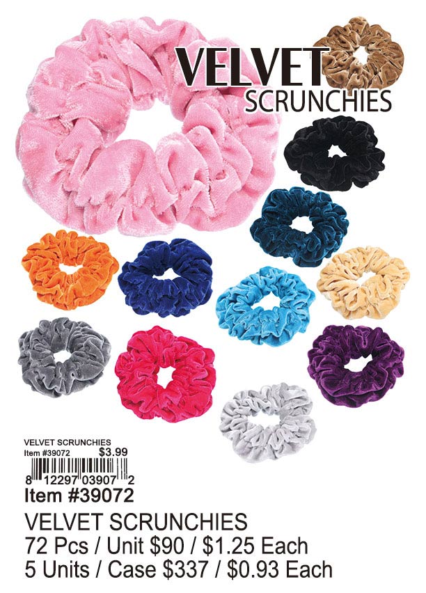 Velvet Scrunchies