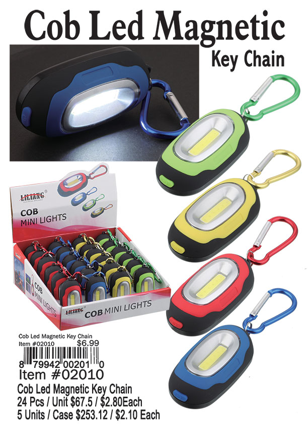 COB LED Magnetic Keychain