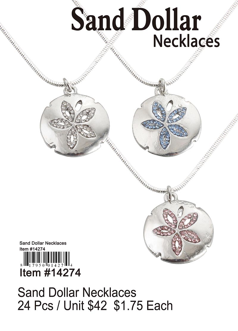Sand Dollar Necklaces
