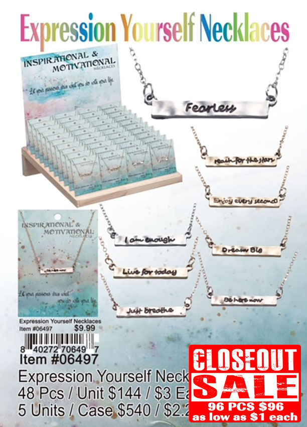 Expression Yourself Necklaces (CL)