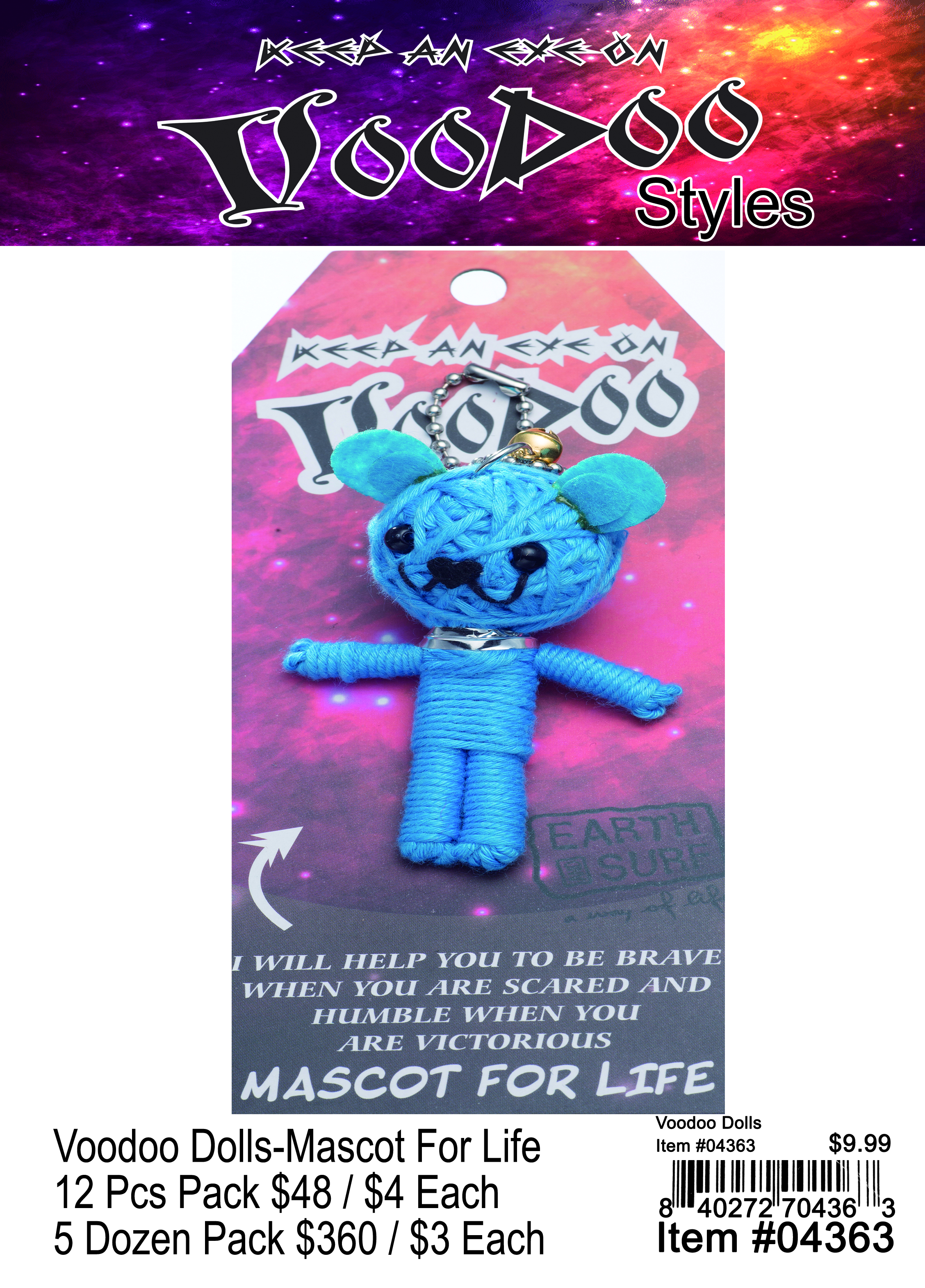 Voodoo Dolls-Mascot For Life