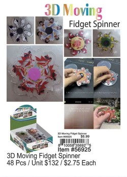 3D Moving Fidget Spinner