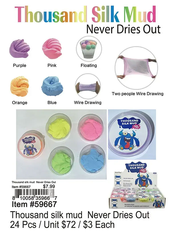 Thousand Silk Mud UV Reactive