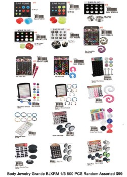 Body Jewelry Grande Closeout Page