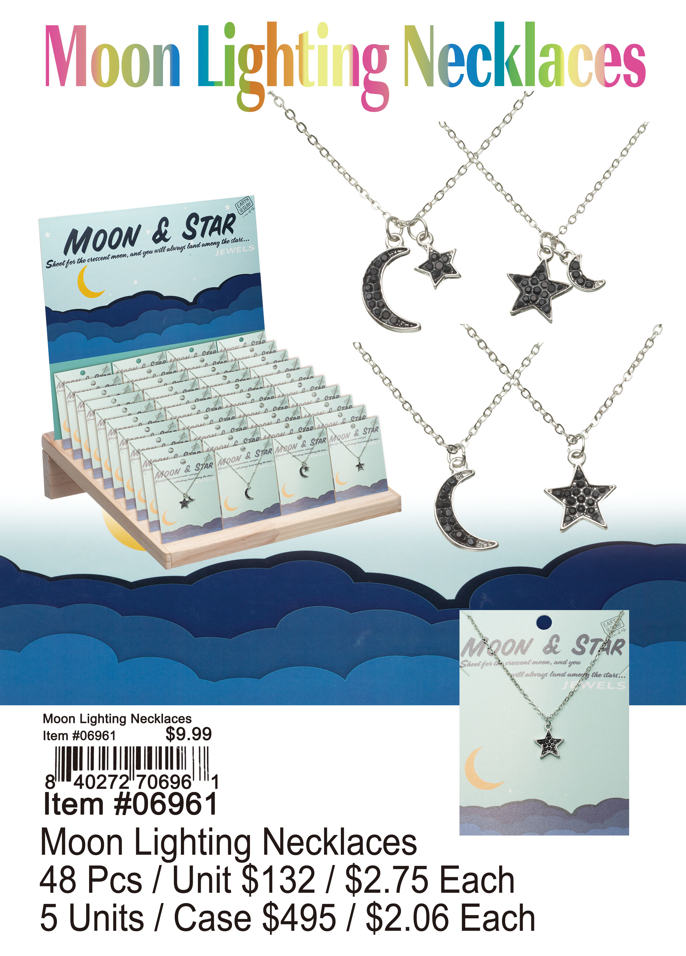 Moon Lighting Necklaces