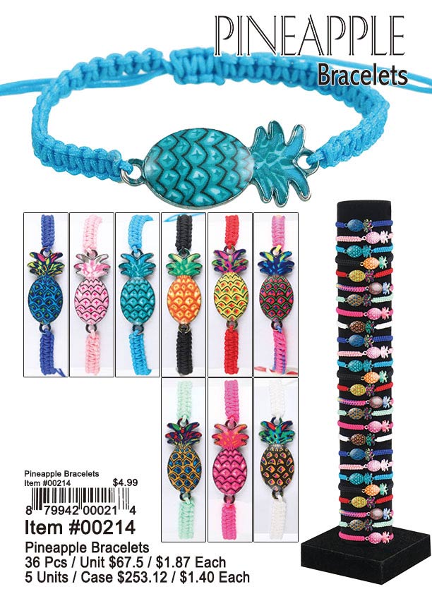 Pineapple Bracelets