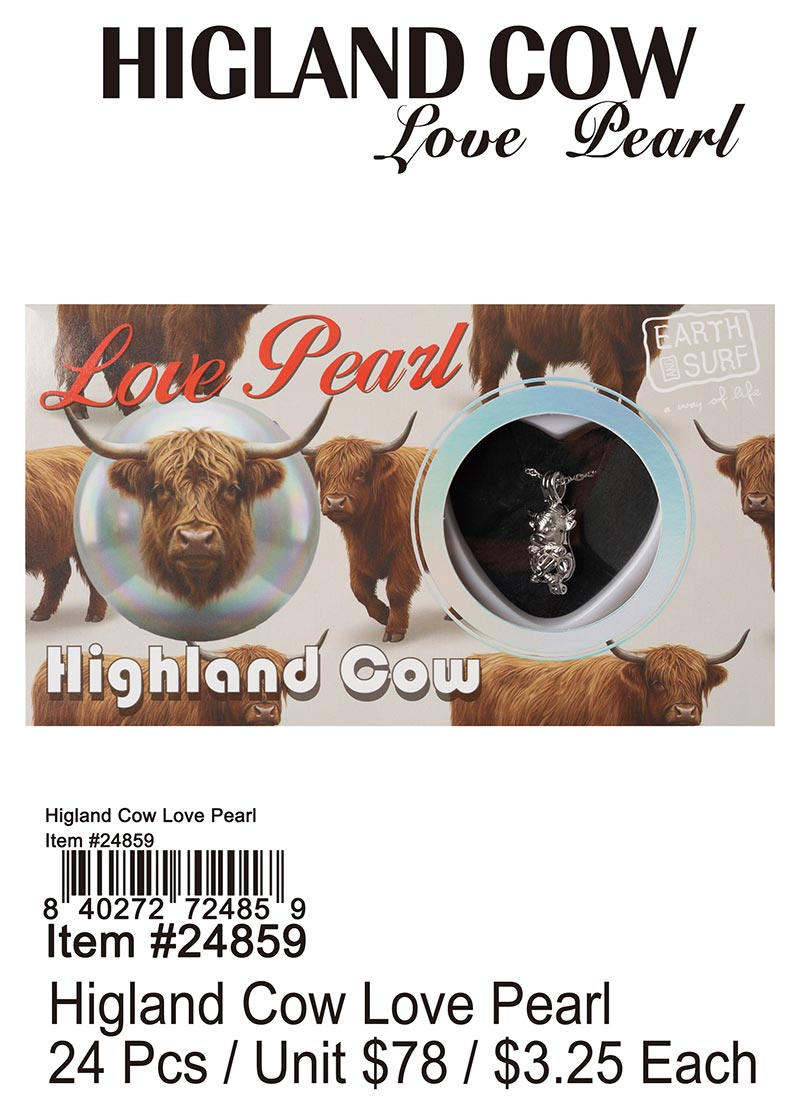 Highland Cow Love Pearl