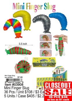 Mini Finger Slug - Closeout