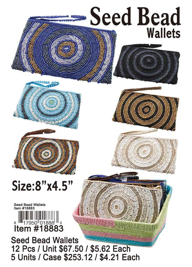 Seed Bead Wallets