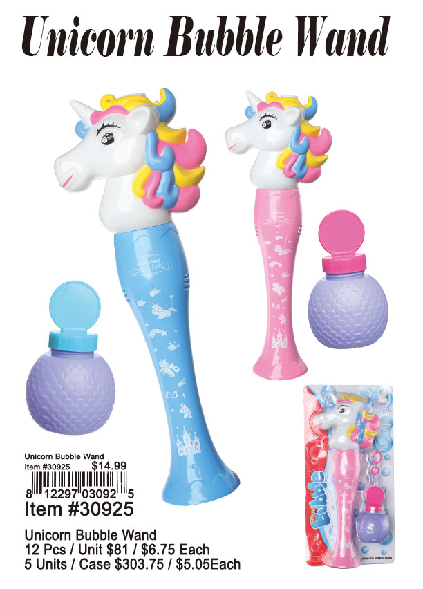 Unicorn Bubble Wand