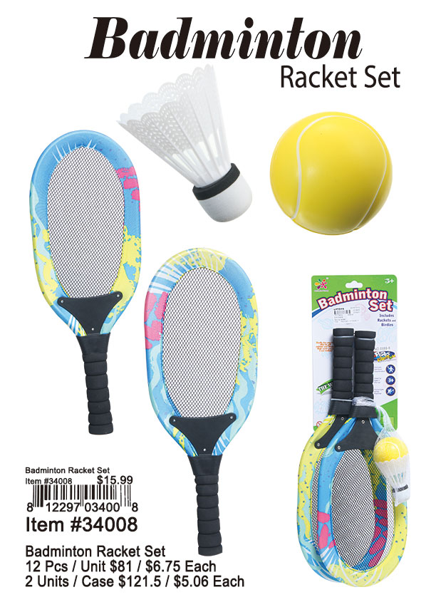 Badminton Racket Set