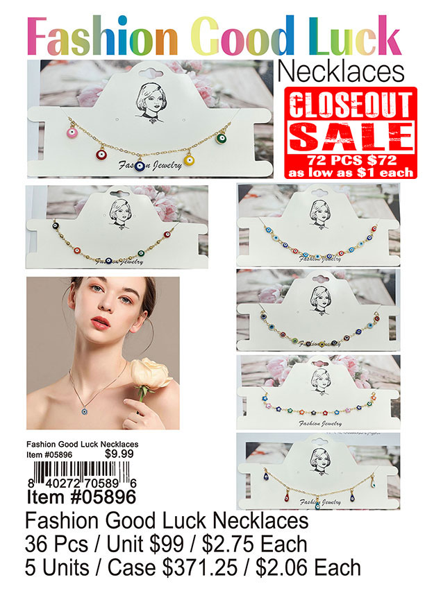 Fashion Good Luck Necklaces (CL)