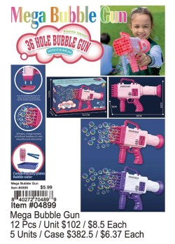 Mega Bubble Gun