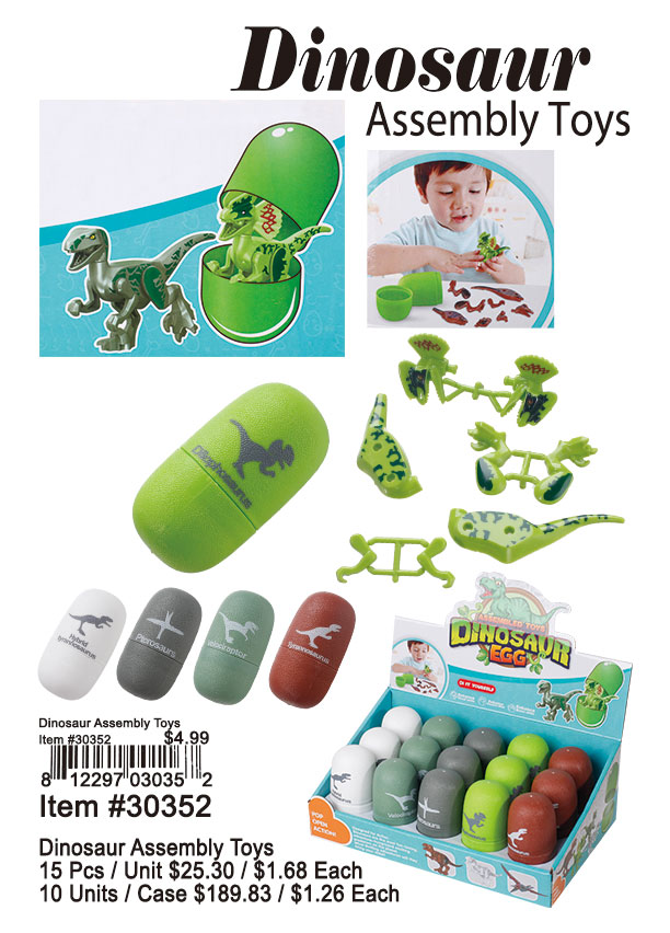 Dinosaur Assembly Toys