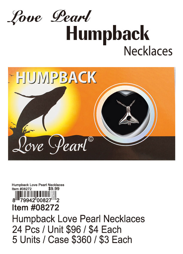 Humpback Love Pearl Necklaces
