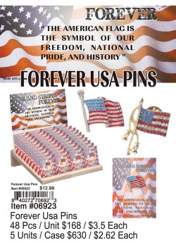 Forever USA Pins