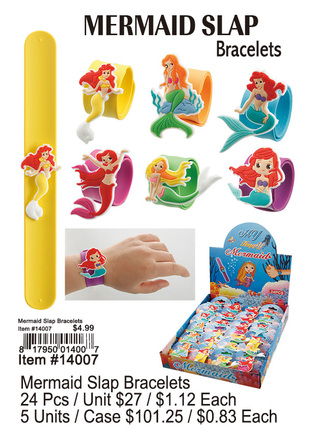 Mermaid Slap Bracelets