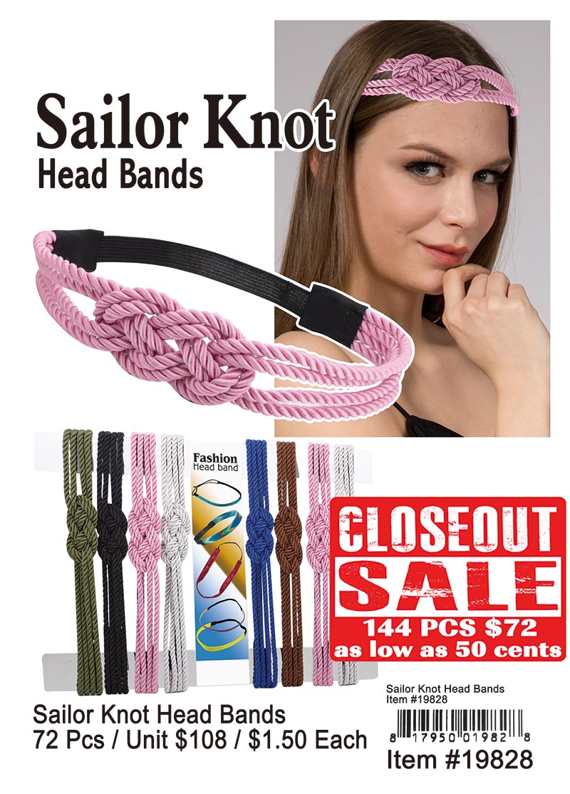Sailor Knot Headbands